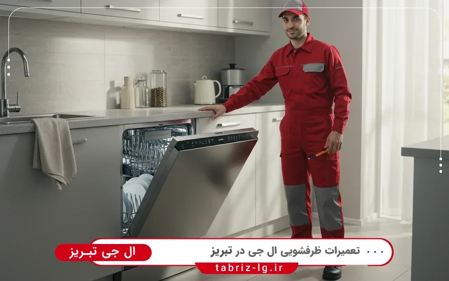 نمایندگی تعمیرات ماشین ظرفشویی ال جی در ساعت تبریز