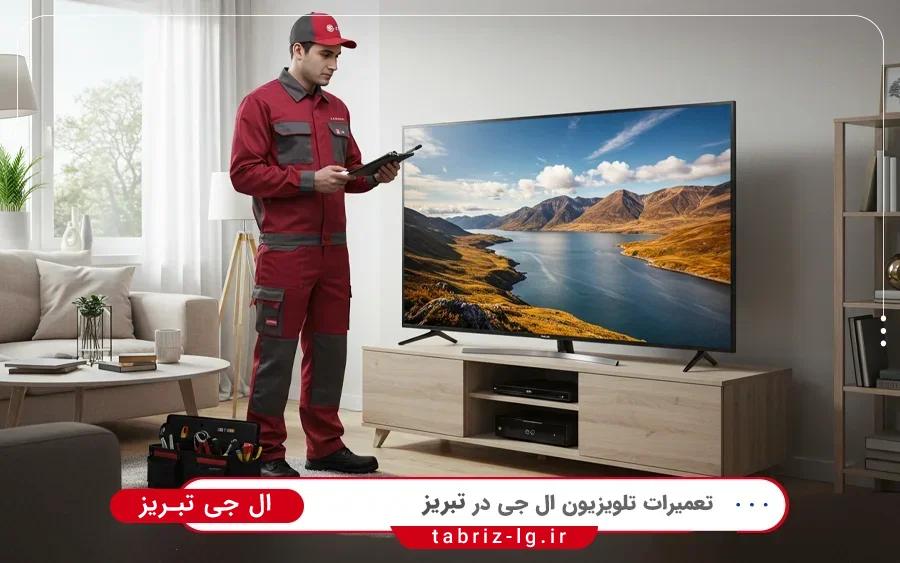 نمایندگی تعمیرات تلویزیون ال جی در ساعت تبریز